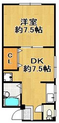 小林西マンションの物件間取画像